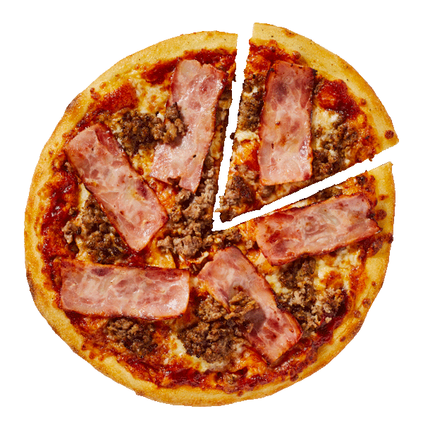 BBQ Bacon & Beef: met 100% kip-bacon!