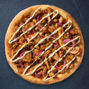 Shoarma Döner Deluxe pizza